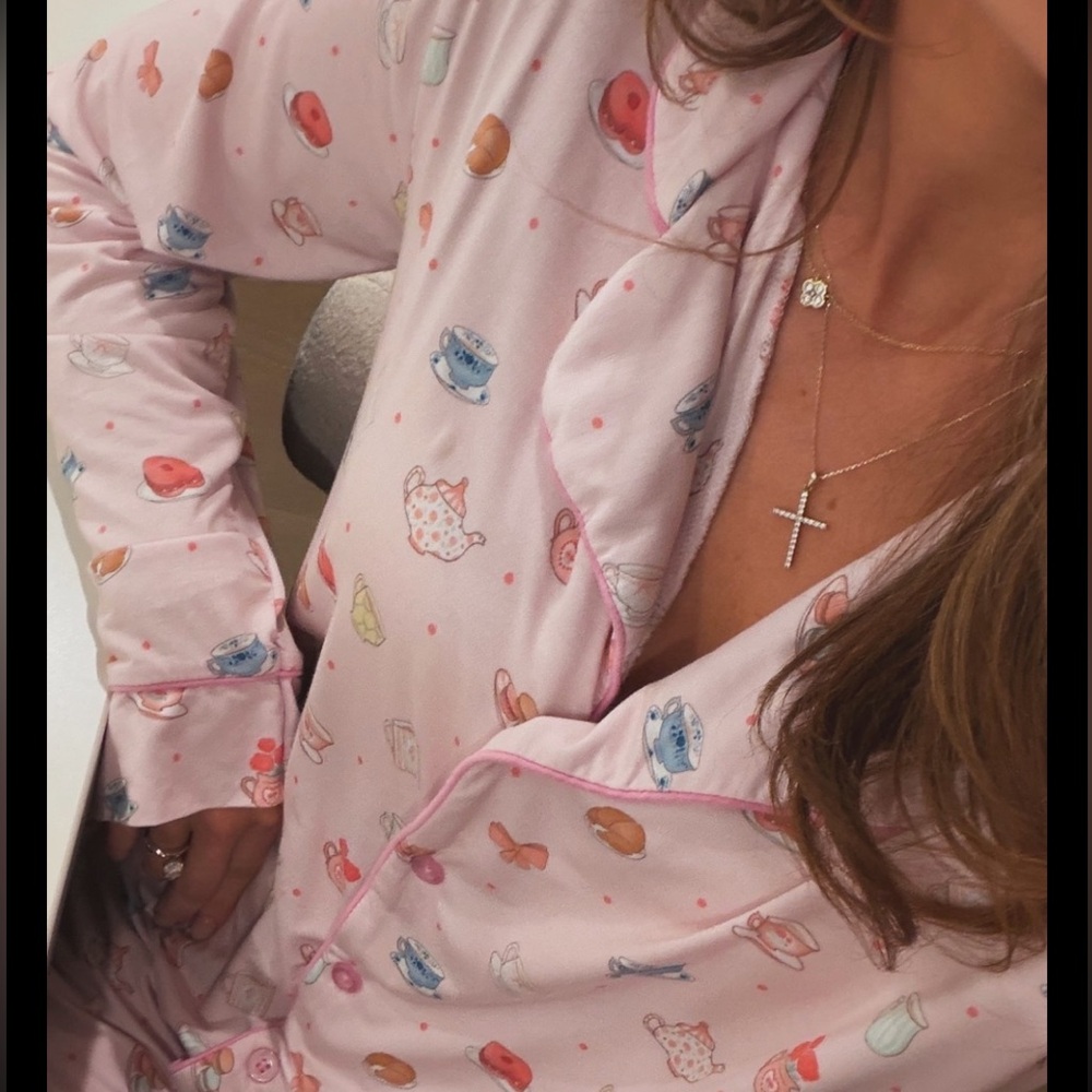 Womens Pajama Set with Bamboo viscose fabric